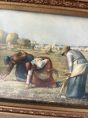 Vintage Jean-Francois Gold Ornate Wood Framed Painting 15.5”L x 13.5”H Set Of 2