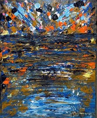 Infinite Horizons 20X16 Abstract Impressionism Original Fine Art