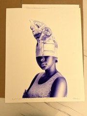 This was made with a regular ballpoint pen 🤯 Artist Oscar Ukonu
