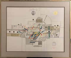 Saul Steinberg – Untitled (1970) | (28 in x 21 in)