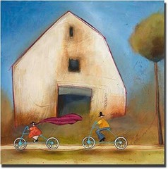One Fine Day by Stacy Dynan Gallery-Wrapped Canvas Giclee Art (36 in x 36 in)