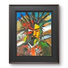 Chief Unique Abstract Expressionism Wall Art Canvas Board 11×14