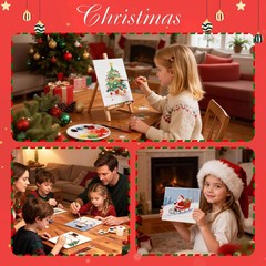 Simetufy 12 Pack 8×10 Canvas Boards for Painting, Blank Flat Canvas Panels Art P