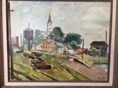 American small town