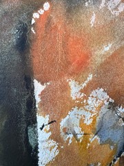 Fall Landscape-Charlotte Hoffman Watercolor–Mid 20th Century New York Artist