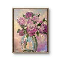 11×14 Canvas Abstract Original Home Signed Unframed Floral Interior Design