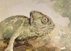 ACEO 100% Hand Painted Original Mixed Media Painting Art
