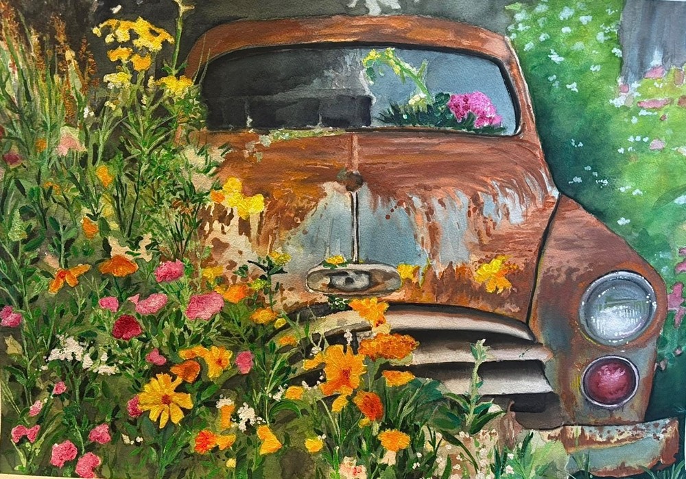 paintings on canvas hand painted united states