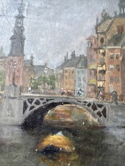 1903 Watercolor Of Amsterdam