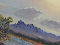 Virginia to Colorado MidCentury Landscaper, Wilma Langfitt painting discovered