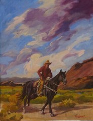 original oil painting signed. 11 1/2 «x 15» painted 2024