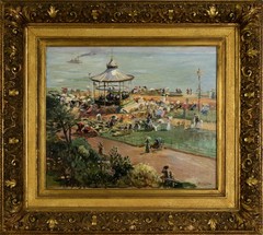 The Folkstone Bandstand England 1910 Queen Victoria, Adolph Brougier