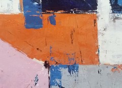 Hungryartist – NY artist -Large contemporary modern abstract art on canvas 24X36