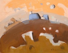 Contemporary Landscape Oil Painting Unique OOAK 11×14 Aldo Cherres Art