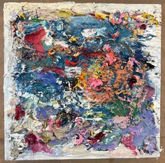 Abstract Original Oil Painting, by Van Ness, Unique Art