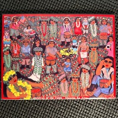 Bobbi Caputo 2008 Children of the Fields, painting #100. Award winning. Signed.