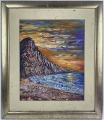 Claude Monet (Handmade) Oil on canvas painting signed & Framed