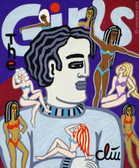 JACQUELINE DITT – The Bikini Girls 2024 Painting