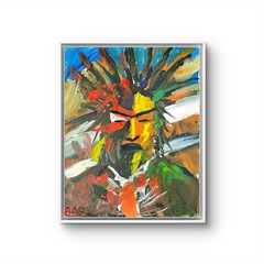 Chief Unique Abstract Expressionism Wall Art Canvas Board 11×14