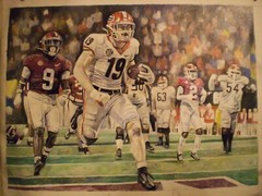 ART  University of  Georgia BULLDOGS  football not jersey or photo