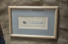 Baa Baa Black Sheep Watercolor Signed 109/200 B. Morrison