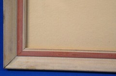 Antique/Vintage G Nye Felt Signed Untitled Still life Watercolor Framed