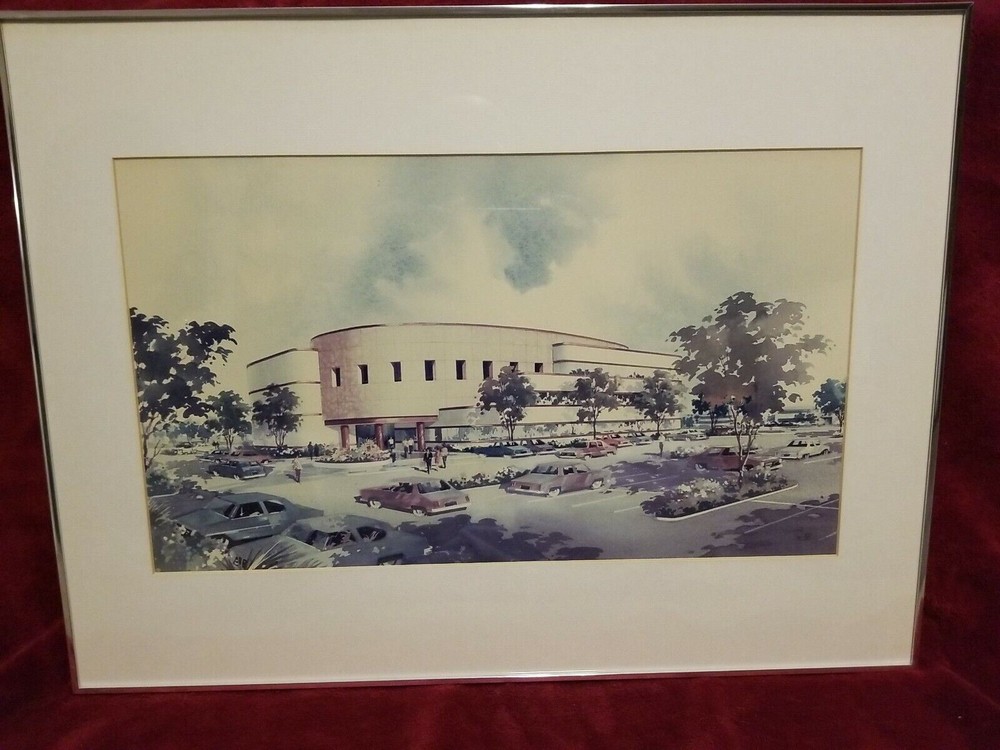 Architectural Rendering Drawings Bakersfield City Buildings Milazzo Watercolor