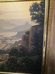 Kenny Mckenna Southwest «Cape Royal» Original Oil On Canvas Grand Canyon 20″×36″