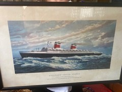 Steamship United States by T.C. Skinner