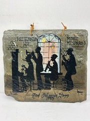 Artist Pierre / Vivian Laiche New Orleans Slate Roof Tile New Orleans Jazz 1995