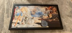 The Apotheosis Of Homer By Salvador Dali Painting In Black Frame (31X17.5)
